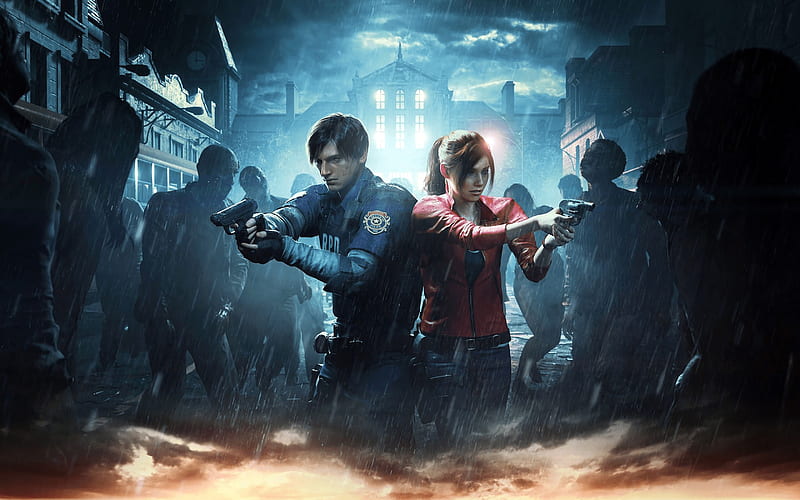 Resident Evil 2 2019 Game Poster, HD wallpaper