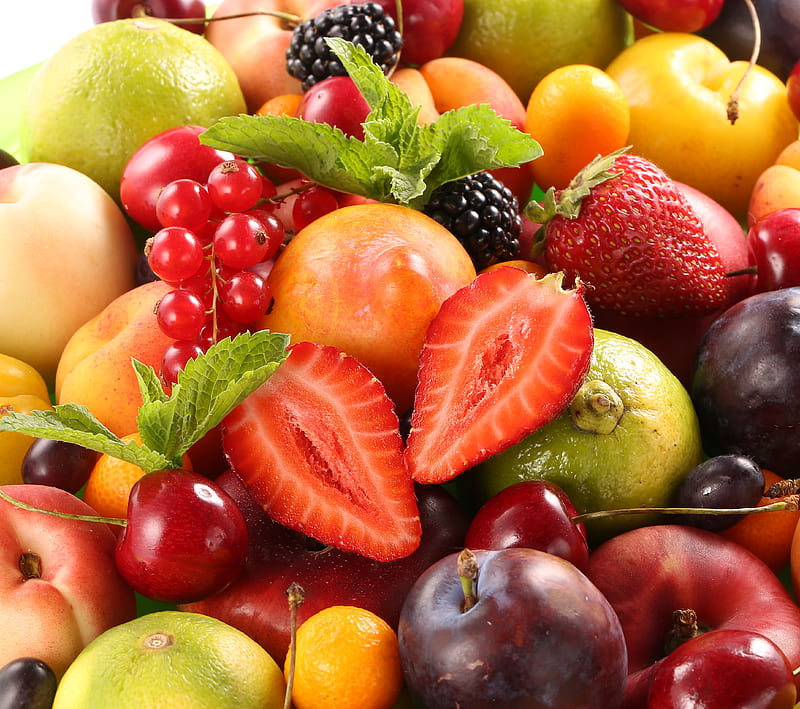 colores y frutas, color, comida, food, fruits, healthy, saludable, uva, HD wallpaper
