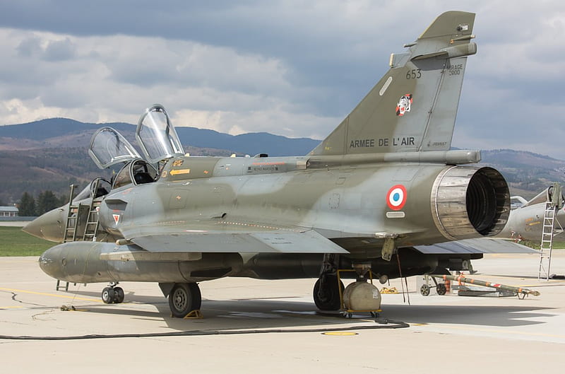 Dassault Mirage 2000, Military, Mirage 2000, Dassault, Fighter, HD wallpaper
