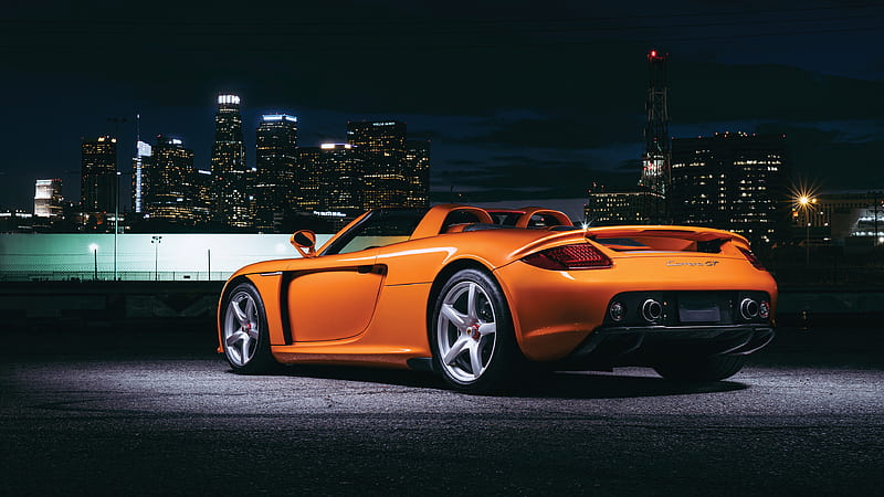 2004 Porsche Carrera GT, Coupe, V10, HD wallpaper