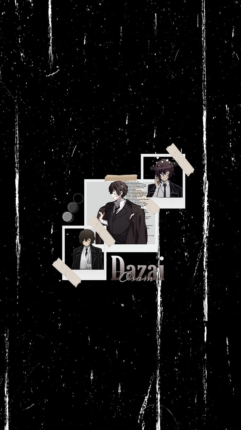 HD wallpaper dazai osamu anime anime boy black bsd bungou stray dogs dazai osamu husbando white