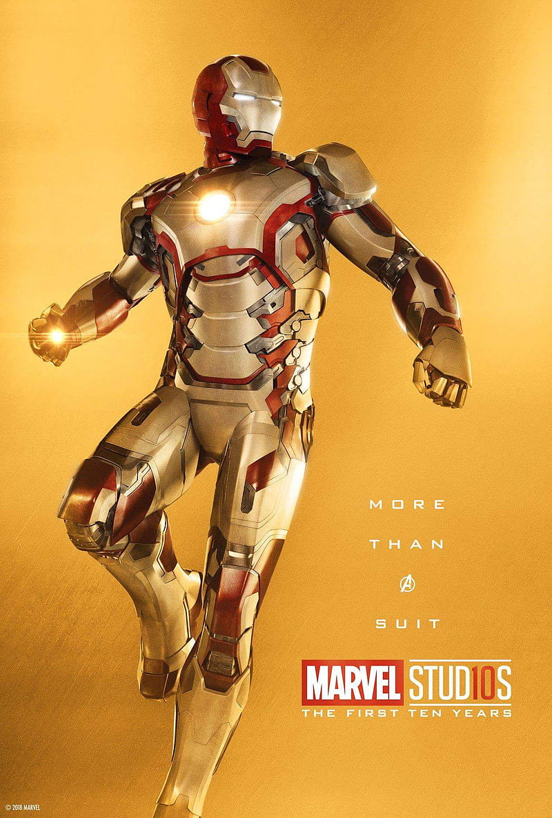 Iron man, 10years, avengers, heroes, infinity, silverbull, guerra, wars, HD phone wallpaper