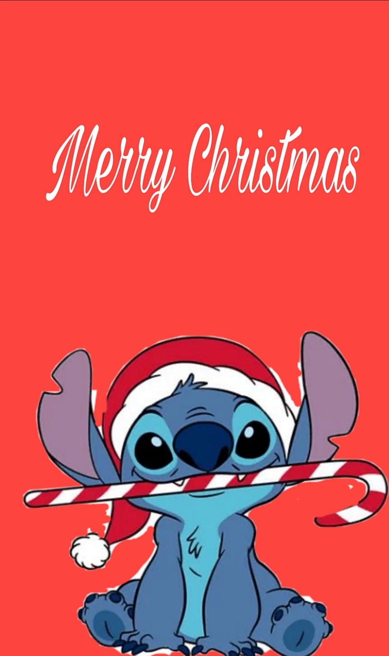 Stitch Christmas Cute Wallpapers  Wallpaper Cave