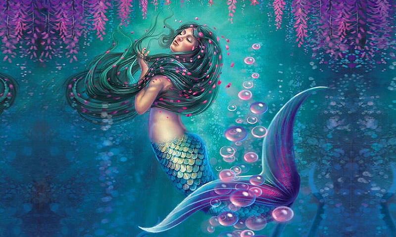 Mermaid For Kids Wallpapers  Wallpaper Cave