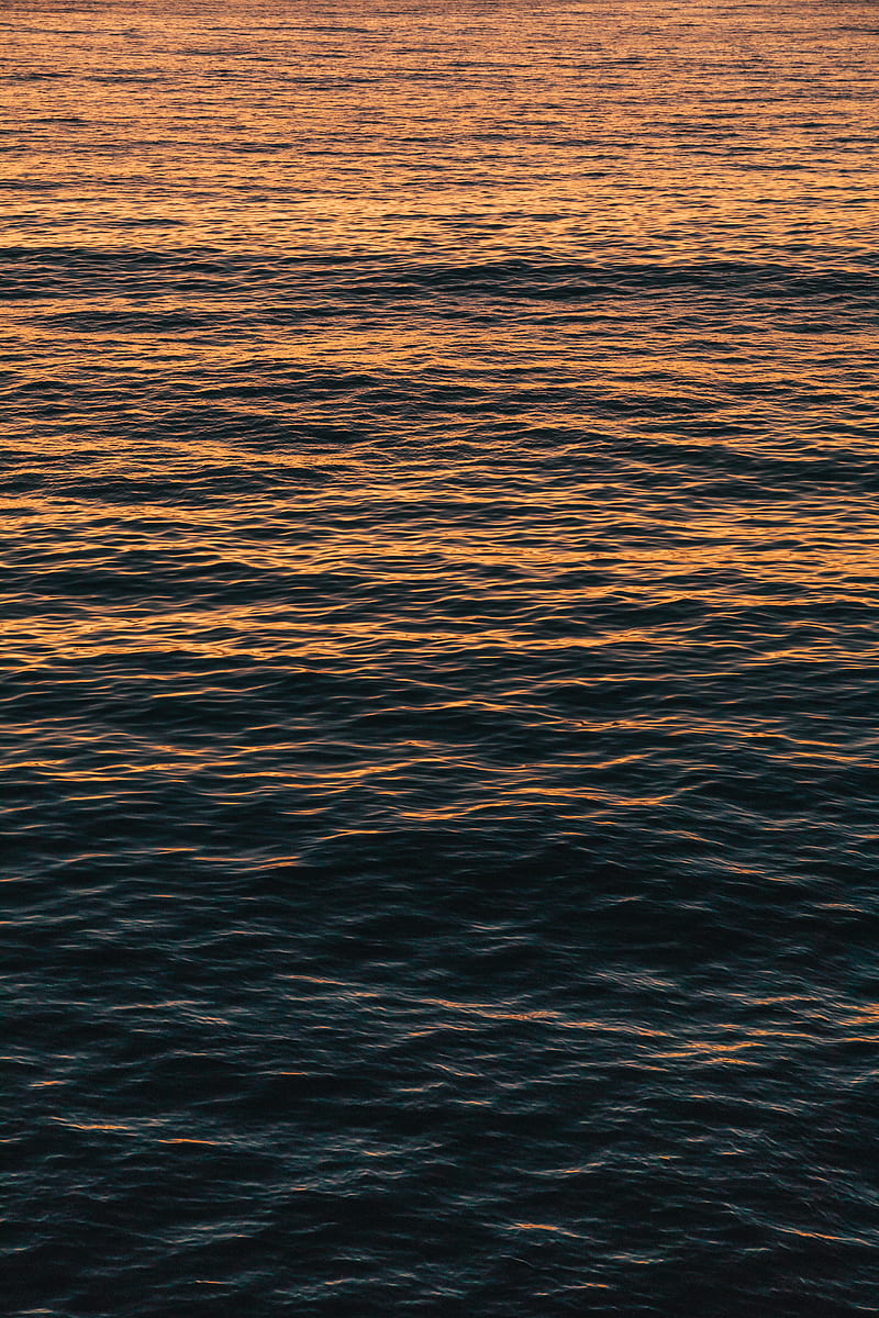 water, ripples, waves, dark, HD phone wallpaper