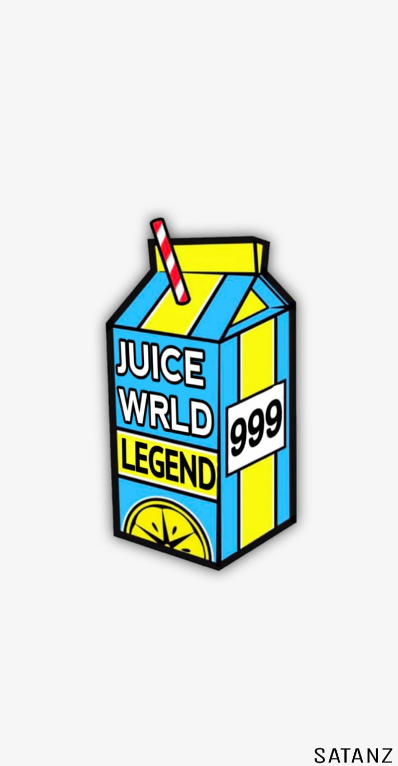 JuiceWRLD Lyrical, juice, lemonade, logo, lyrical lemonade, rap, rapper, satanz, wrld, HD phone wallpaper