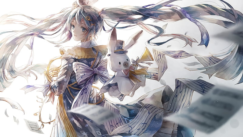 Yuki Miku, girl, yukine, anime, manga, HD wallpaper