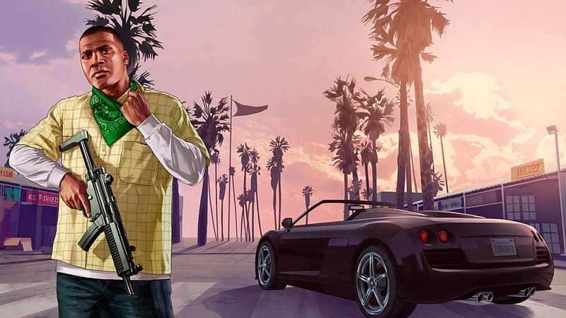 Grand Theft Auto V Franklin Jets Video Game Rockstar Games Open World Hd Wallpaper Peakpx