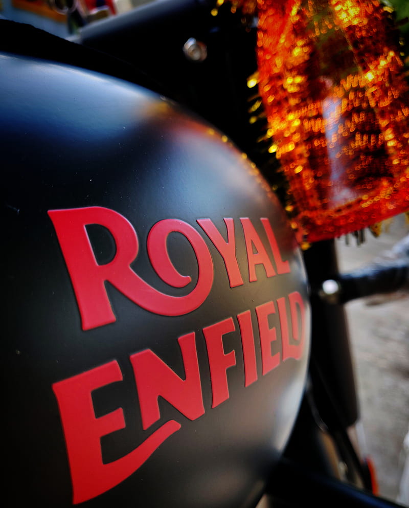 Royal Enfield, emblem, ghost, royalenfield, HD phone wallpaper