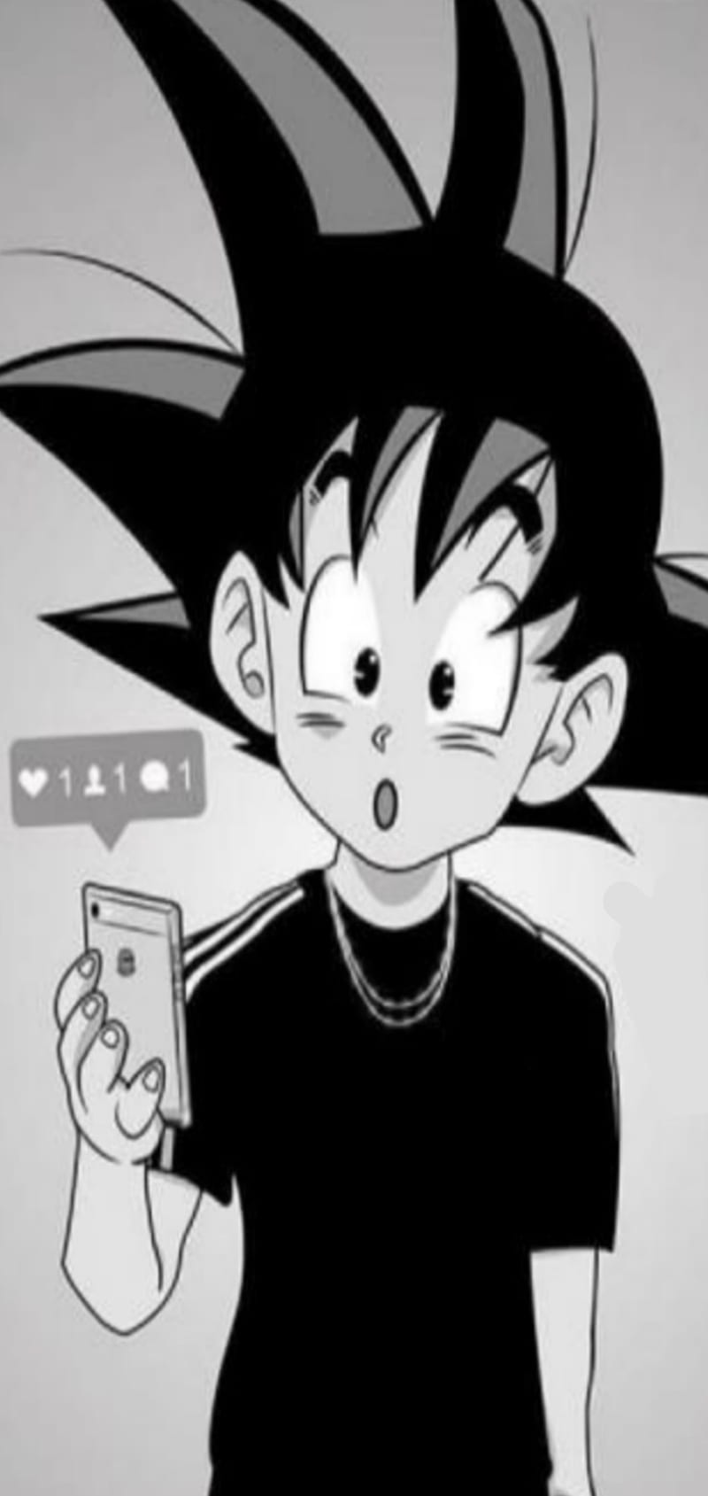 Goku, anime, comentar, dbz, dragon ball, seguir, me gusta, super saiyan,  adolescente, Fondo de pantalla de teléfono HD | Peakpx
