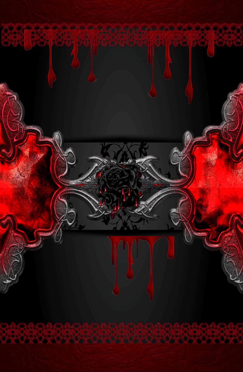 Gothic red aesthetic red art goth HD phone wallpaper  Pxfuel