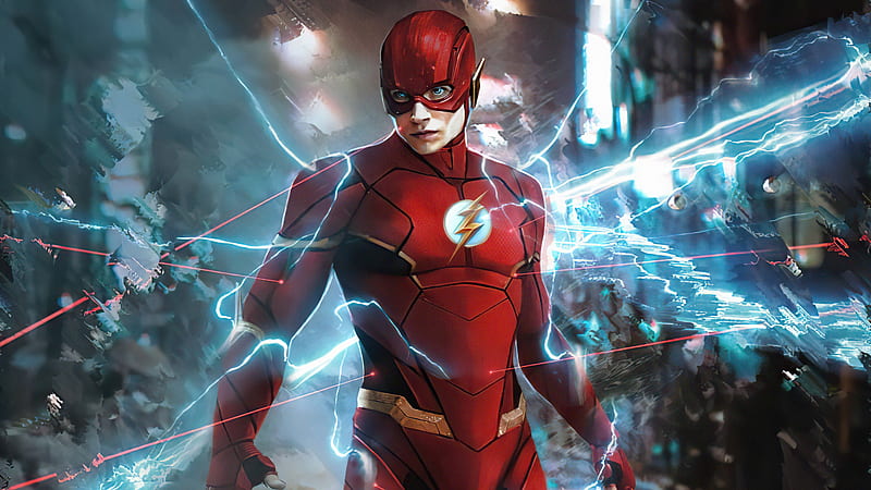 The Lightning Flash , flash, superheroes, artist, artwork, digital-art, HD wallpaper