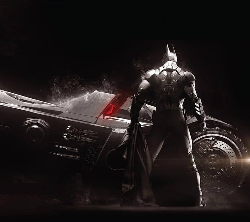 Batman Arkham Night, cartoon, comics, dc, drawn, hollywood, marvel, superhero, HD wallpaper