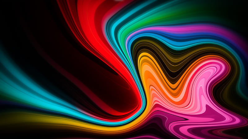 New Colors Formation Abstract , abstract, artist, artwork, digital-art, HD wallpaper