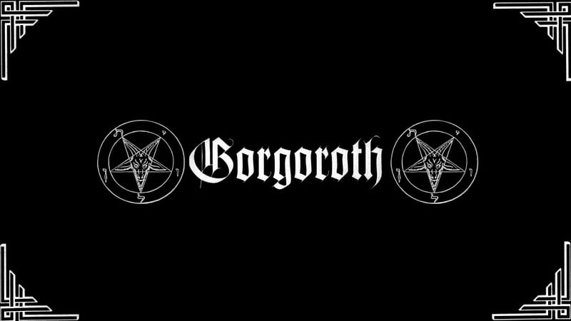 Gorgoroth pentagram, metal, gorgoroth, black, satan, pentagram, HD wallpaper