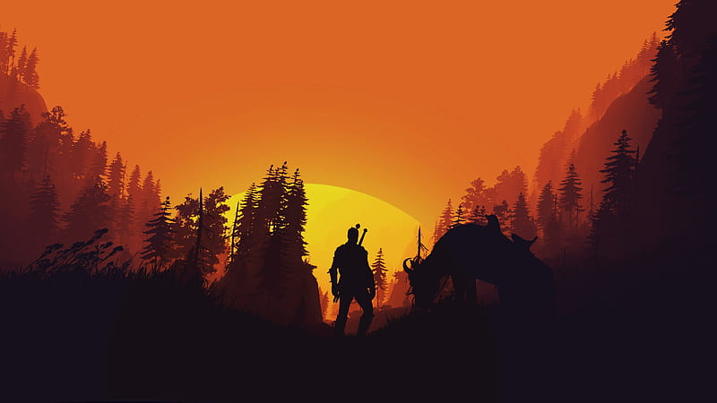 The Witcher Wild Hunt, HD wallpaper