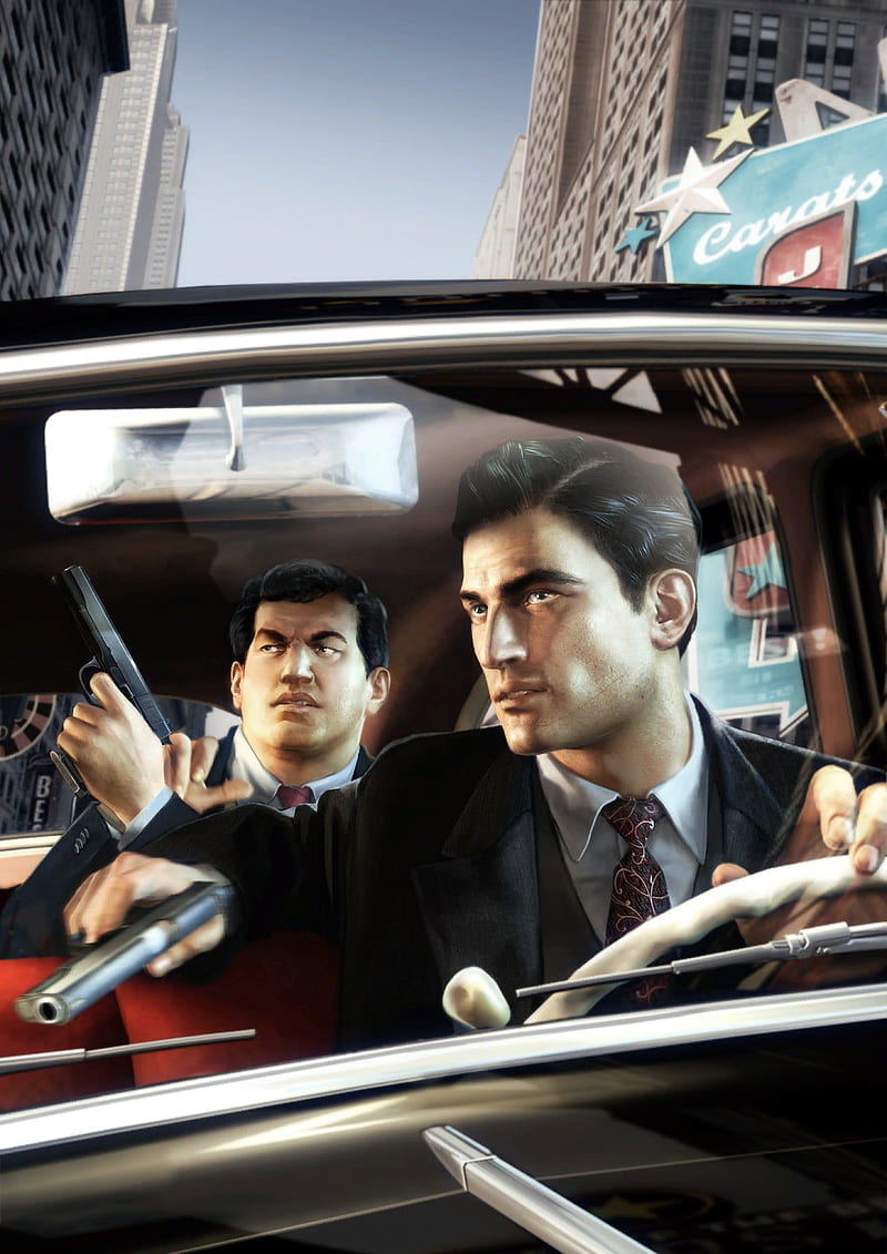 Grand Theft Auto game 3D Mafia II #Mafia video games P # # #. Mafia 2, Mafia, Mafia game, Vintage Mafia, HD phone wallpaper