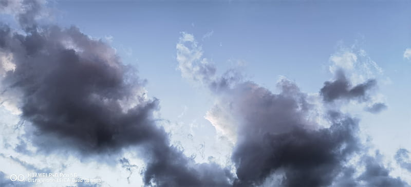 nubes, nublado, lluvia, HD wallpaper