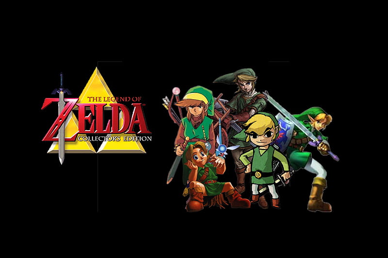 Multiple Versions of Link, the legend of zelda, HD wallpaper