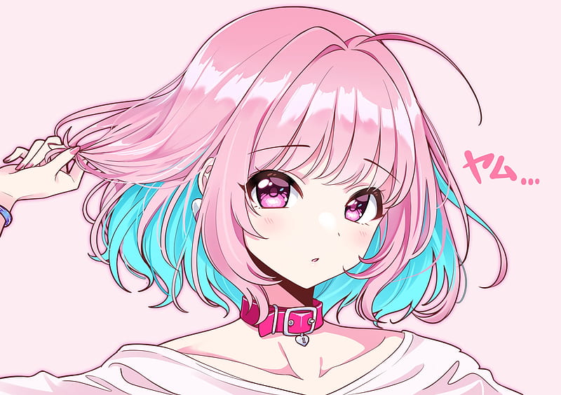 yumemi riamu, the idolmaster cinderella girls, pink hair, Anime, HD wallpaper