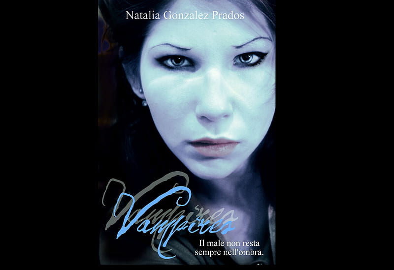 Vampires book cover, nataliaggrapher, vampires, natalia gonzalez prados, cover vampires, book vampires, HD wallpaper