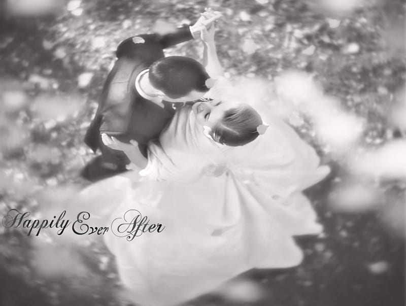 Happily Ever After ~, Happily Ever After, Wedding, Love, Couple, Man, Woman, HD wallpaper