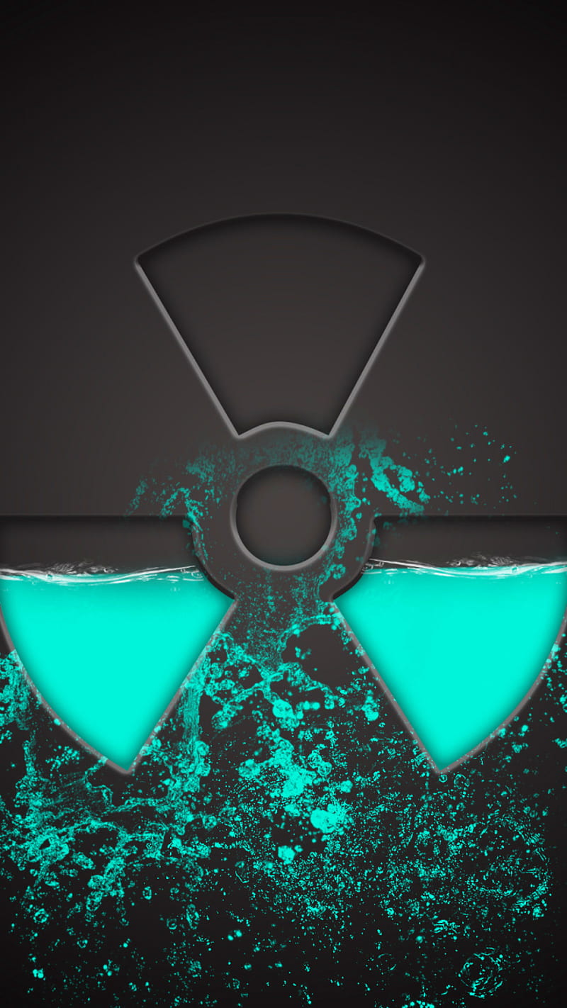 Radioactive, comics, danger toxic, HD phone wallpaper