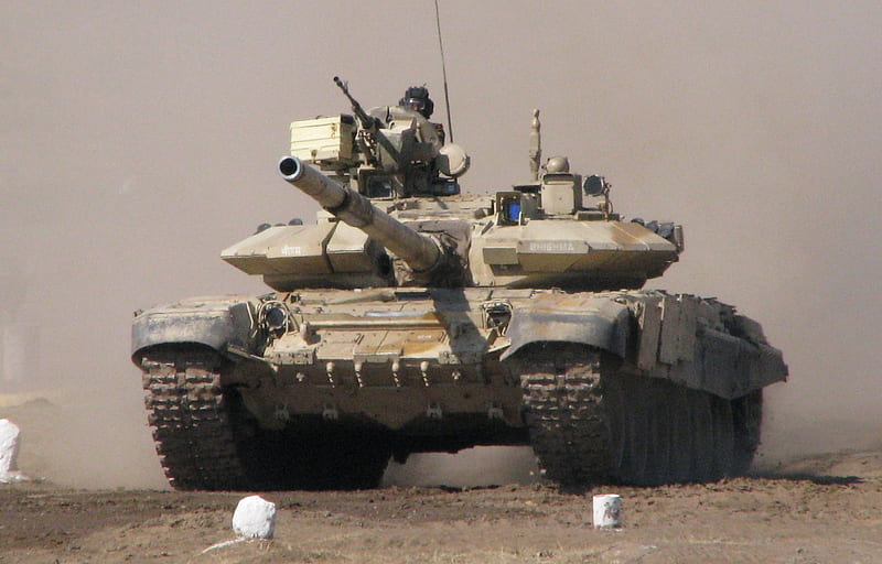 T 90, guerra, tank, t90, battle, t-90, russia, army, india, HD wallpaper