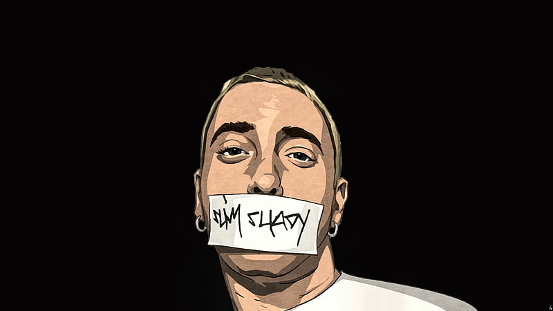 I Am Shady Eminem Art, eminem, music, rap, singer, HD wallpaper