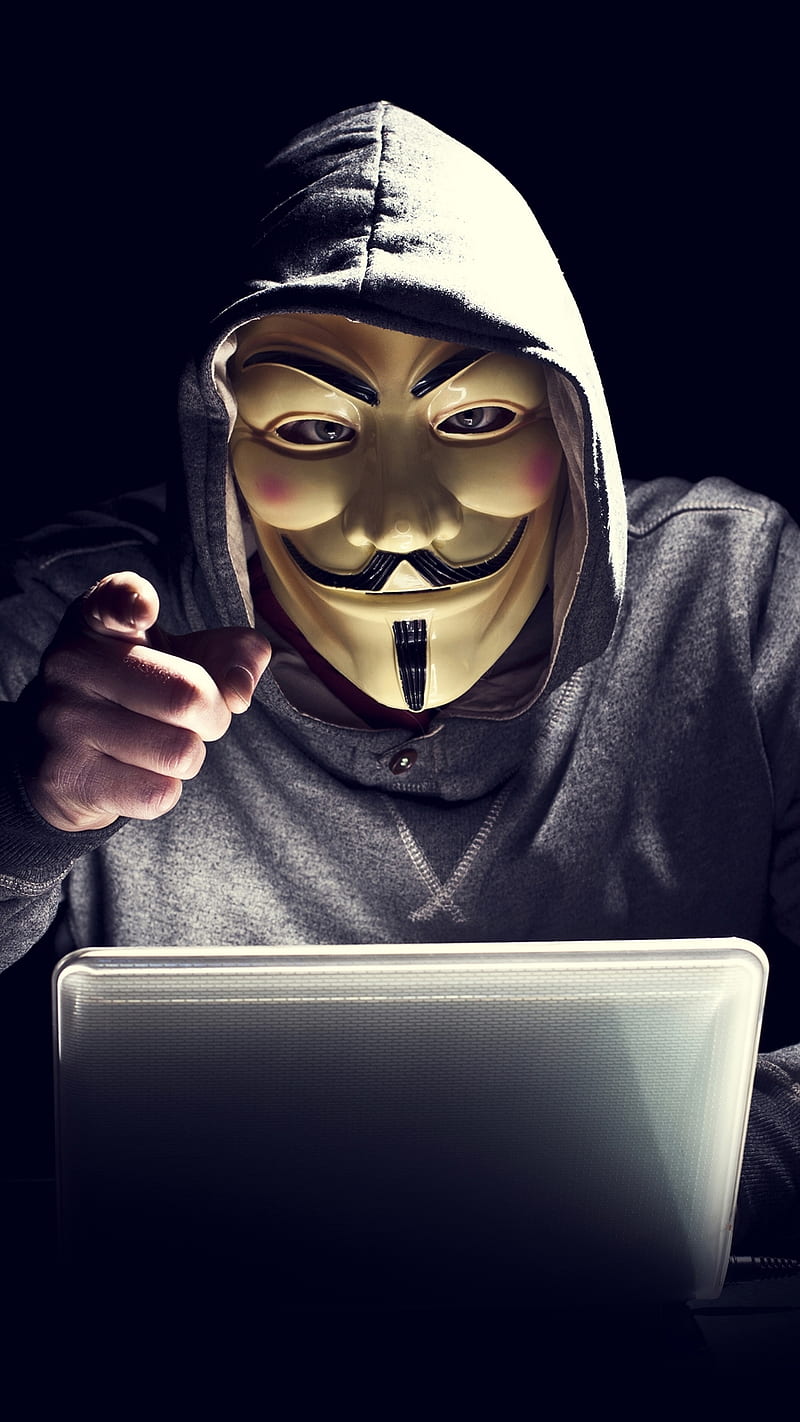 Anonymous, fawkes, mask, HD phone wallpaper
