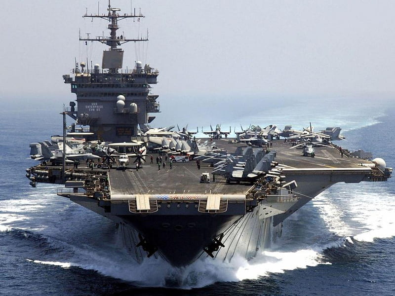 USS Enterprise CVN 65, Military, USS Enterprise, Navy, Boats, Carrier, CVN 65, HD wallpaper
