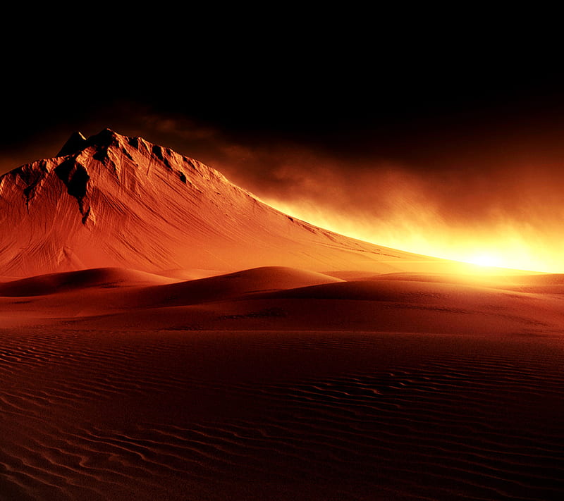 Desert Sunset, HD wallpaper | Peakpx
