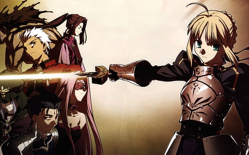 Anime, Saber (Fate Series), Fate/stay Night, Archer (Fate/stay Night),  Rider (Fate/stay Night), HD wallpaper | Peakpx