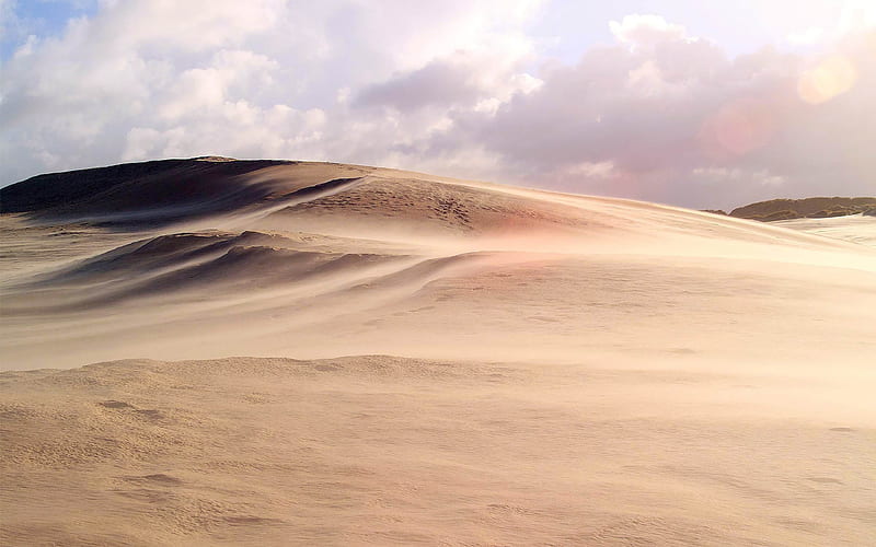 desert dune-natural landscape, HD wallpaper