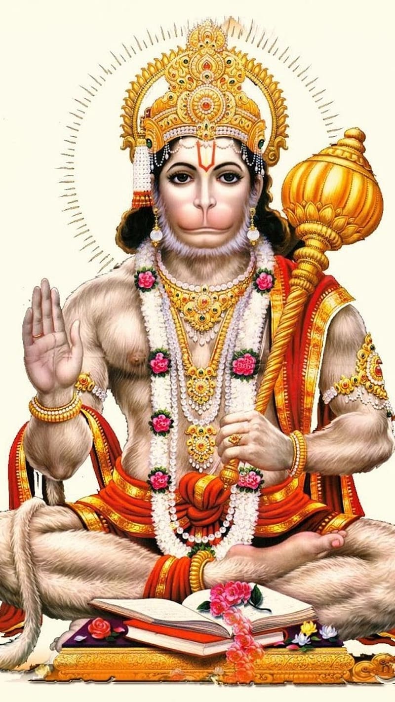 Hanuman Ji Ke, Sitting, lord, god, HD phone wallpaper | Peakpx
