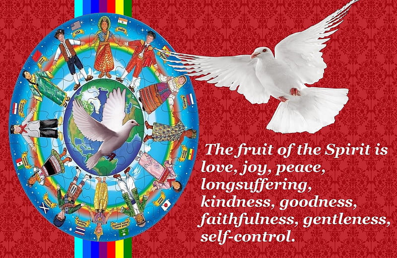 THE FRUIT OF THE SPIRIT, stop war, world peace, love, peace, stop terrorism, HD wallpaper