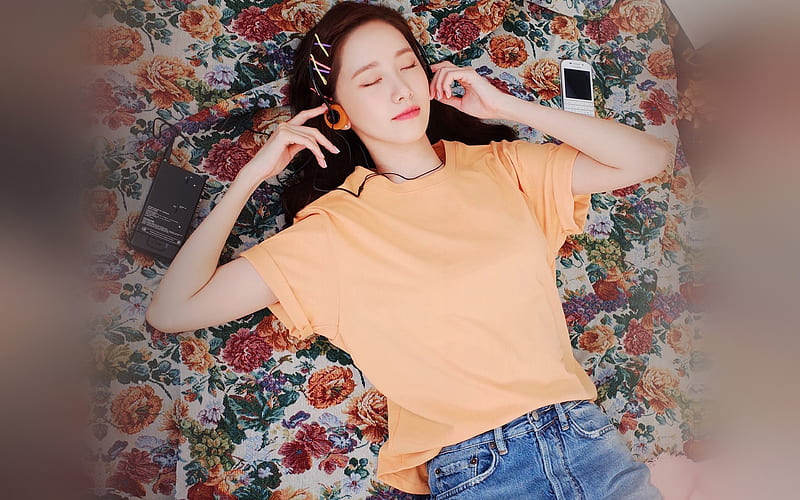 kpop, yoona, girl, snsd, spring, music, HD wallpaper