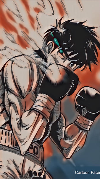 Naoya inoue, boxer in anime style on Craiyon