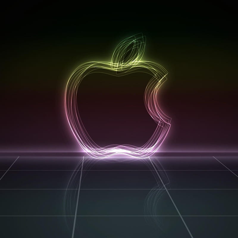 3d Apple, 3d, apple, HD phone wallpaper