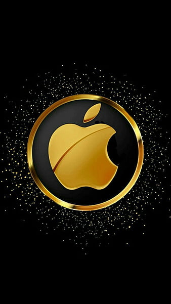 Apple Logo Black Background Wallpaper iPhone Phone 4K #6680e