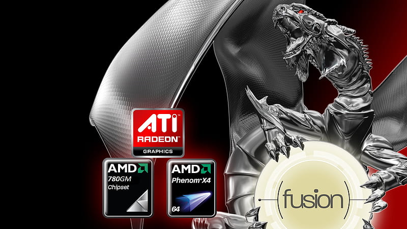 AMD Fusion 780 Chipset, amd, phenom 780gm, ati, 780, dragon, x4, chipset, radeon, HD wallpaper
