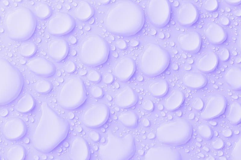 Waterdrops On Purple Background, HD wallpaper