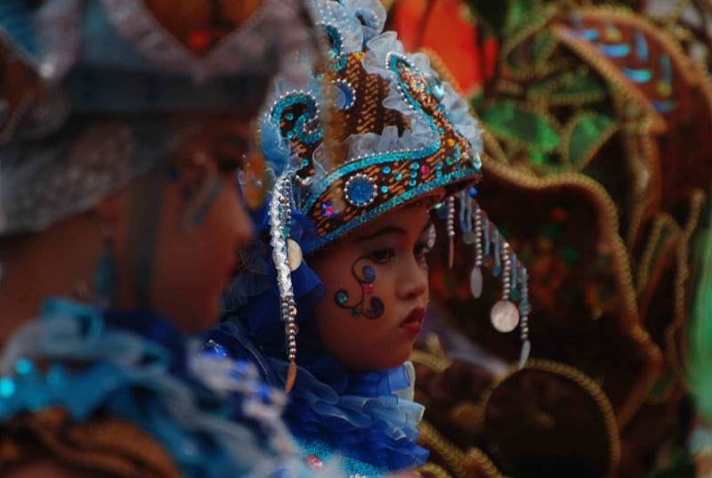 Solo Batik Carnival, costumes, Java, Solo, batik, carnival, graphy, parade, Indonesia, kids, HD wallpaper