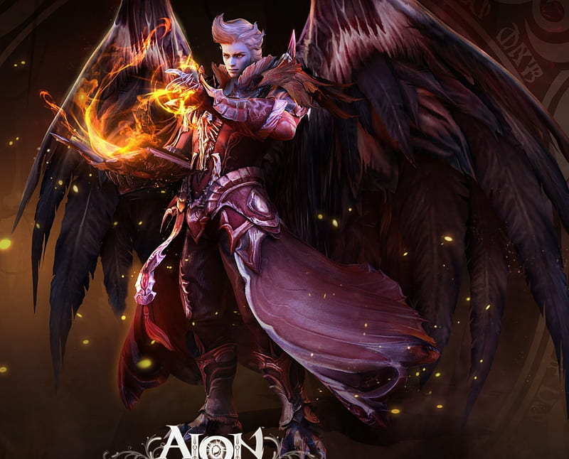 Aion Tower Angel, tower angel, wings, HD wallpaper | Peakpx