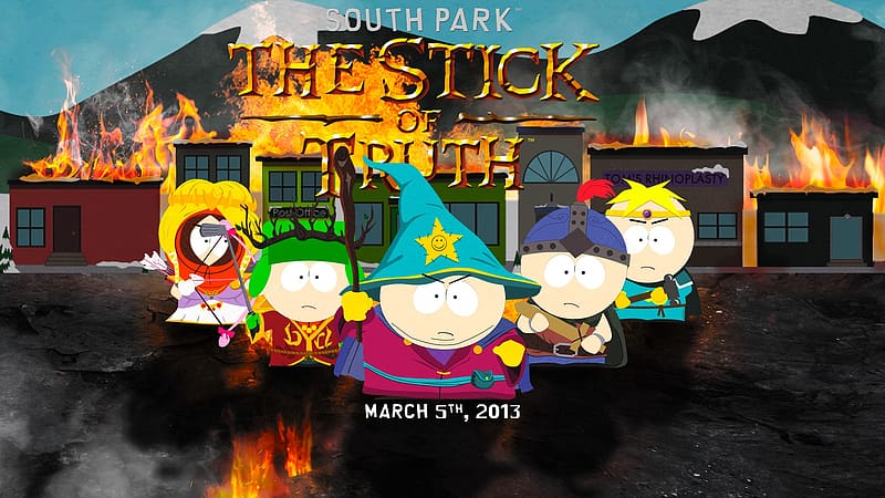 South Park, Video Game, Eric Cartman, Stan Marsh, Kyle Broflovski, Kenny Mccormick, Butters Stotch, South Park: The Stick Of Truth, HD wallpaper