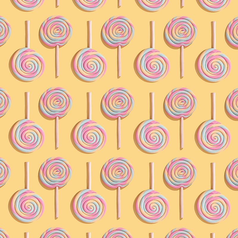 lollipop, sweetness, pattern, HD phone wallpaper