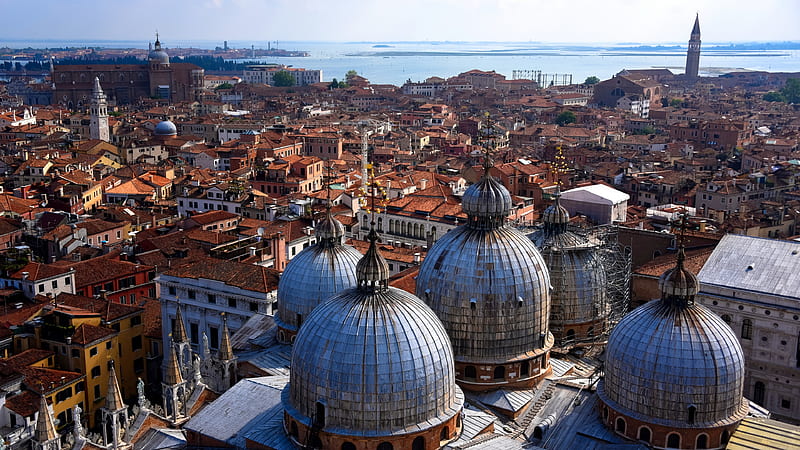 Cities, Venice, Basilica, HD wallpaper