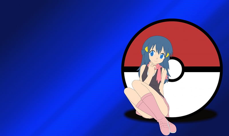 Pokemon, anime, dawn, game, girl, maya, nintendo, HD phone wallpaper