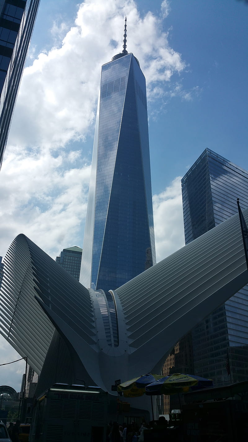 World Trade Center, dom tower, new york, HD phone wallpaper