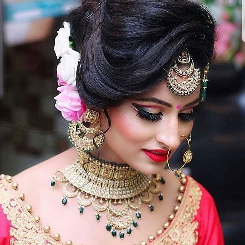 Bridal Makeup Look Hotsell, SAVE 31%, Indian Makeup, HD phone wallpaper